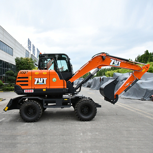 ZW ZUT Máquinas De Construção ZT75W-S Rodas Escavadeira Brand <span class=keywords><strong>New</strong></span> Escavadeira Digger Factory Price 6ton Escavadeira Rodas - Product Image 4