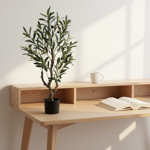Nouveautés Décoration et fournitures de mariage, <span class=keywords><strong>olivier</strong></span> artificiel <span class=keywords><strong>en</strong></span> plastique, arbres artificiels pour extérieur, intérieur, bureau, hôtel, décoration de chambre - Product Image 2