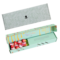 Cajas para flores de luxe personnalisées carton floral bouquet floral de fleurs de roses en papier livraison de cadeaux emballage boîte postale d'expédition