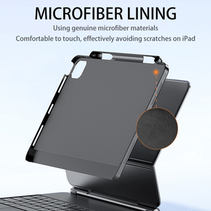 Tastiera Magica OEM ODM con Custodia Magnetica per <span class=keywords><strong>iPad</strong></span> <span class=keywords><strong>Pro</strong></span> 11" M5 M4, Supporto Magnetico, <span class=keywords><strong>Cover</strong></span> Tastiera Rimovibile - Product Image 4