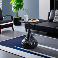 Table basse moderne en métal durable pour salon, meubles de maison
