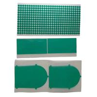 Ruban de masquage en polyester PET vert haute température 0,08 mm découpé pour revêtement en poudre et circuits imprimés
