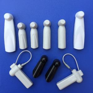 100 Étiquettes rigides EAS blanches de 51 mm AM 58 kHz pour la sécurité des poupées en magasin et la lutte contre le vol en magasin - Product Image 6