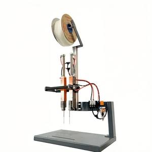 Machine à étiqueter pneumatique à double tête Booster, espacement des aiguilles réglable de 10 à 188 mm, pour jouets, vaisselle, quincaillerie, emballage - Product Image 6