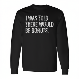 Me dijeron que habrían camisetas de manga larga con estampado de donuts - Product Image 2