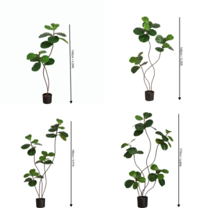 Planta artificial alta realista La construcción duradera eleva las áreas comerciales de la sala de estar - Product Image 4