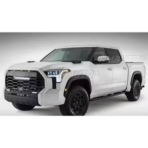 สำหรับ TOYOTA Tundra 2022-2024 ชิ้นส่วนภายนอก กระจังหน้าแบบแข่งพร้อมไฟบาร์ ชุดแต่งกันชนหน้าพร้อมไฟสำหรับรถแข่ง - Product Image 5