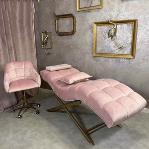 Lit de beauté professionnel de luxe pour salon de beauté, idéal pour les soins cosmétiques du visage - Product Image 2