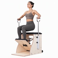 JOHOOFURNITURE Chaise Wunda en érable, équipement de Pilates en bois d'érable
