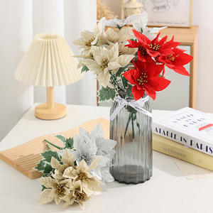 कृत्रिम क्रिसमस फूल घर सजावट गहने घर सजावट कृत्रिम फूल - Product Image 1