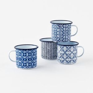 Tasses à café en émail métallique épaissies, écologiques, personnalisables avec logo, style <span class=keywords><strong>vintage</strong></span>, pour voyage en extérieur, vente en gros - Product Image 3
