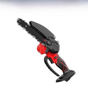 <span class=keywords><strong>เลื่อย</strong></span>โซ่ไฟฟ้าเฟิงลี่ 6 นิ้ว แบบมือเดียว มอเตอร์ไร้แปรงถ่าน 800 วัตต์ แบตเตอรี่ลิเธียม 21 โวลต์ สำหรับ<span class=keywords><strong>ง</strong></span>าน DIY ใช้ในครัวเรือน ตัดไม้ ทำสวน รับผลิตแบบ OEM - Product Image 2