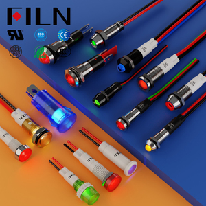 Filn <span class=keywords><strong>IP67</strong></span> Flat Head kim loại đen Brass chỉ số đèn RGB tri-màu LED bảng điều chỉnh núi chỉ số ánh sáng - Product Image 2