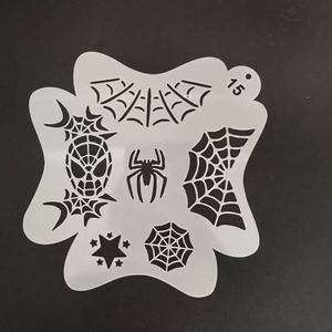 Pochoirs de tatouage professionnels en gros pour le maquillage corporel, modèle NUKOLO en résine PET facile à appliquer, idéal pour les équipes, livré en valise. - Product Image 3