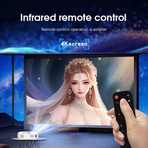 2025 HY800 <span class=keywords><strong>pro</strong></span> Neuankömmling Smart Android 11 Heimkino tragbarer Projektor WiFi 6 Android TV 4K Video projektor Proyector - Product Image 5