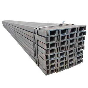 Hot Rolled Channel Steel Plate 100x50x5.0 mm European Standard Channel Steel Galvanized U C Channel Q235 Q345