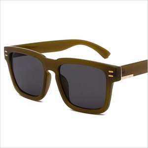 ファッション大きな正方形女性サングラス装飾PCフレームカラフルレンズゴーグル着色メガネ<span class=keywords><strong>901</strong></span> - Product Image 4