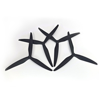 Hélices de drone FPV 1050 de 10 pouces, 2 paires (2 CW + 2 CCW), en matériau PC, 3 pales, moule privé pour pièces de drone multicoptère