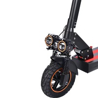 Trottinette électrique pour adultes de 10 pouces, 500W-800W, en alliage d'aluminium, longue portée, 40 km/h, utilisable sur les routes urbaines et montagneuses