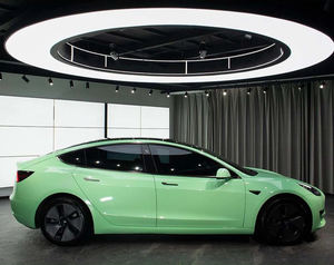 Armée vert gris 6.5mil épais PVC voiture Wrap vinyle auto-cicatrisant anti-rayures 99% UV/90% <span class=keywords><strong>IR</strong></span> rejet 2 ans <span class=keywords><strong>de</strong></span> garantie pour SUV/Jeep - Product Image 2