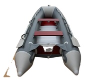 Bateau de pêche en mer ASM-360 bateau de pêche plat avec CE pour le divertissement aquatique