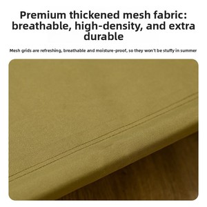 Outdoor-Haustier-Campingbett - Abnehmbar und Waschbar, Feuchtigkeitsbeständig und Atmungsaktiv. Hundebett aus Edelstahl Tragbar. - Product Image 3