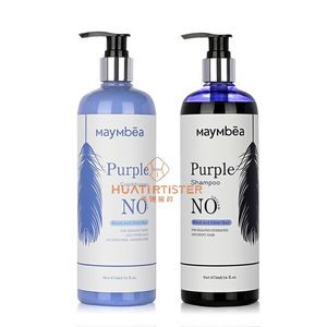 Huati Sifuli Maymbea 473ml Shampooing Violet <span class=keywords><strong>Anti</strong></span>-<span class=keywords><strong>Jaunissement</strong></span> et <span class=keywords><strong>Anti</strong></span>-Reflets pour <span class=keywords><strong>Cheveux</strong></span> Argentés et Conditionneur - Product Image 1