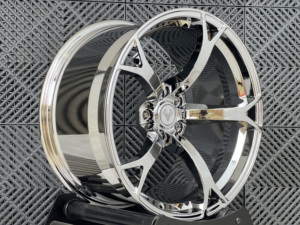 ล้อแม็กซ์ GRAYFOX แบบฟอร์จ ขอบโครเมียม ขนาด 17 18 19 20 นิ้ว 5x120 5x114.3 สำหรับ Nismo V1 G35 G37 370z Infiniti Q50 G35 Q60 - Product Image 1