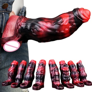 Funda para Pene NNSX XL con Partículas, Funda Alargadora de Pene con Anillo para el Pene, Extensor de Pene Monster, Juguete Sexual para Adultos - Product Image 1