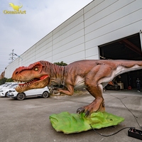 Modèle de dinosaure animatronique géant de grande taille de parc à thème Jurassic pour le projet