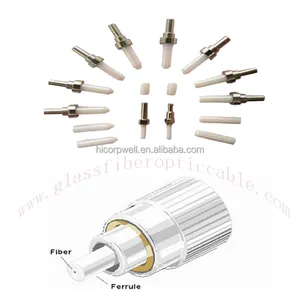 Fiber Optic Ceramic Ferrule FC Ferrule Connector SC Subscriber Connector LC Lucent Connector ST Straight Tip