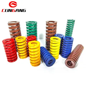 Custom MISUMI DIN ISO 10243 Industrial High Load And High Pressure Heavy Compression Spiral Spring