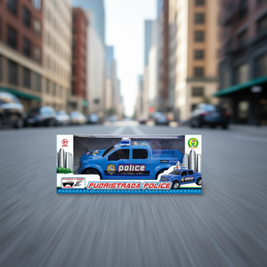 รถตำรวจฟูโอริสตราด้า ขนาด 32 ซม. ของเล่นรถตำรวจแบบใช้แรงเสียดทาน สำหรับเด็กอายุ 3 ปีขึ้นไป - Product Image 3