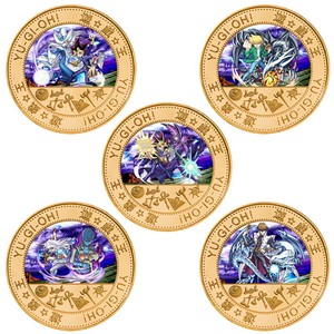 Pièce de monnaie commémorative Yu-Gi-Oh, article de merchandising d'anime, souvenir, badge en métal moulé sous pression, cadeau, artisanat métallique, emballé individuellement - Product Image 1