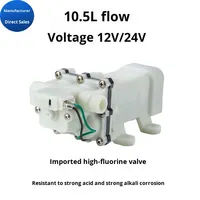 Pompe chimique anti-acide et alcaline, petite pompe à membrane électrique, remplissage auto-amorçante résistant à la corrosion spécial