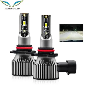 Hearxin Car Lights h4 LED headlight bulb H7 CSP H1 LED for Car Headlight Bulbs H11 9005 9006 H7 LED Auto Lamp 6000K 12V