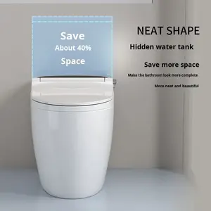 <span class=keywords><strong>Toilette</strong></span> ordinaire, siphonique, non branchée, domestique, mécanique, à pression latérale, chasse d'eau au pied, pompage d'eau, nettoyage à l'eau froide - Product Image 3