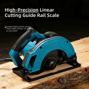 Cordless Circular Saw Electric Power Saw Compact <b>Cutting</b> <b>Tool</b> for <b>Wood</b> Metal Renovation - Product Image 4