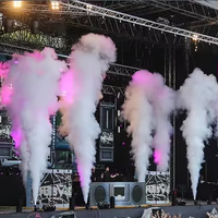Machine à jet de CO2 monotube, contrôle DMX, colonne de jet de CO2 de 6-8 m de hauteur, machine à fumée CO2 pour DJ et concerts