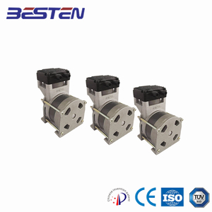 BST 60DC kompresor Piston <span class=keywords><strong>Mini</strong></span>, Piston <span class=keywords><strong>Mini</strong></span> bebas minyak 12V 24V 75W daya Input CE sertifikasi Motor 48V 60V 72V 80V 96V 110V 12V Output - Product Image 3