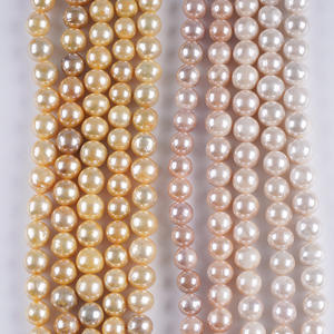 Perlas Barrocas Irregulares de Agua Dulce, Brillantes, de Doble Cara, de 11-12 mm, para Hacer Collares y Pulseras - Product Image 1