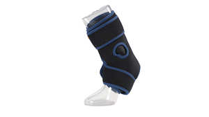 Attelle de cheville stabilisatrice orthopédique de qualité supérieure pour l'hiver, avec sac de glace, protection du pied, durable, respirante, sangle réglable, unisexe - Product Image 4