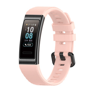 Bracelet de montre sport en silicone réglable compatible avec <span class=keywords><strong>Huawei</strong></span> <span class=keywords><strong>Band</strong></span> 3 Pro <span class=keywords><strong>4</strong></span> Pro TER-B09 B29S, bracelet de remplacement - Product Image 4