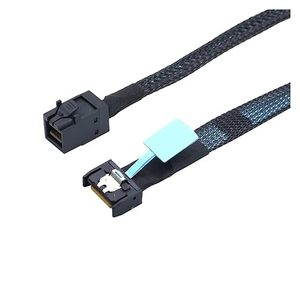 PCIE Gen5 <span class=keywords><strong>Slimline</strong></span> SFF-8654 MCIO 4x38P a SAS HD cavo adattatore per Server SFF-8643 - Product Image 2