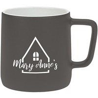 Mug à café en céramique personnalisé avec logo, design vintage écologique, sublimation, 11 oz, couleurs personnalisées, transfert thermique, promotionnel