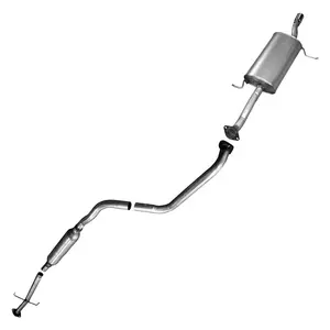 Tùy Chỉnh Vật Liệu Thép Mạ Kẽm Nhôm Exhaust Muffler Ống Cho Mazda Premacy Bộ Phận 323