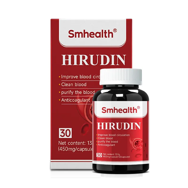 Медицинская добавка Hirudin капсула для очистки крови лекарственные пиявки Hirudo Hirudin капсула