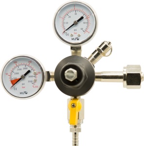Cựu Liên Xô Quốc gia đầu vào kết nối chủ đề G3/4 Brass bia CO2 gas Regulator điều chỉnh áp suất - Product Image 4