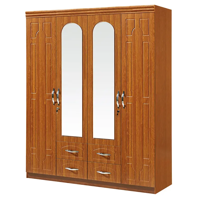 Armario moderno minimalista dos tres puertas cuatro puertas armario abatible práctico armario grande