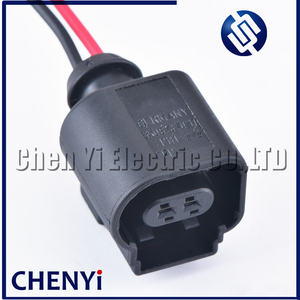 2ピン屋外温度水温コンプレッサーセンサーコネクタプラグワイヤーケーブルピグテール8K0973702 8K 0 973 702 8K0973702D - Product Image 3